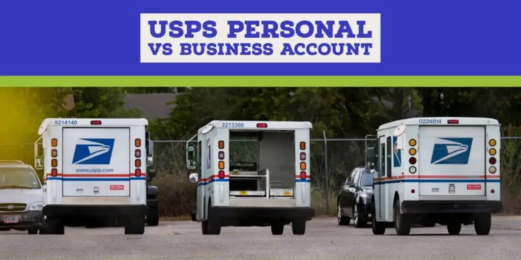 usps personal vs business account