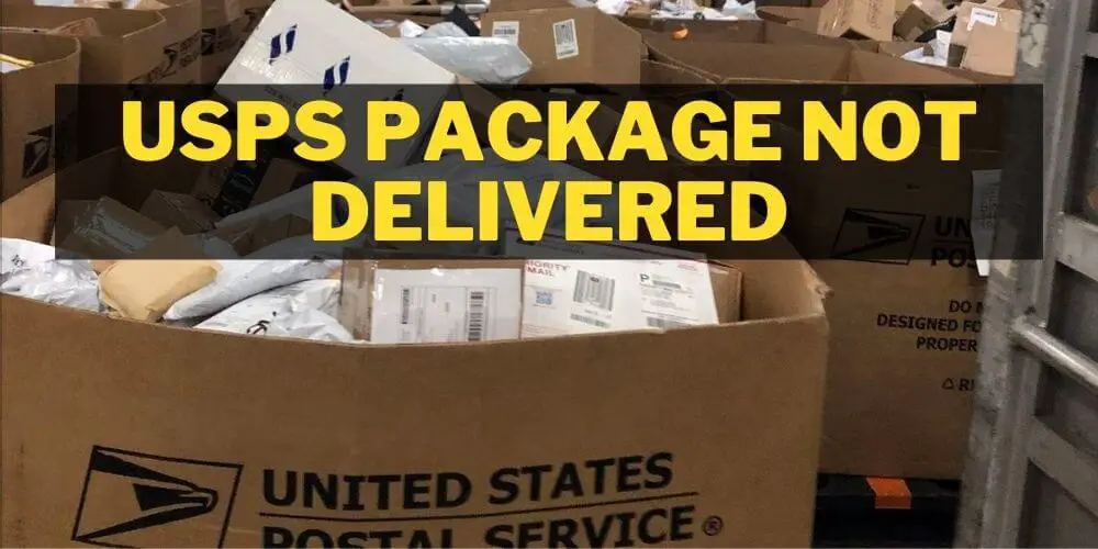 USPS Package Not Delivered