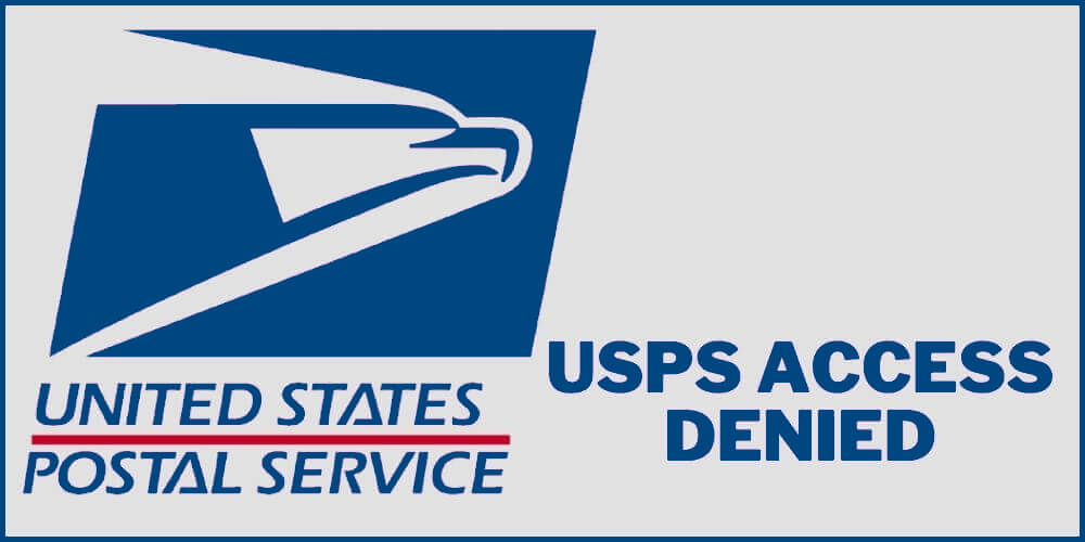 USPS access denied