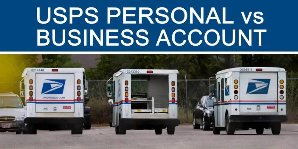 usps personal vs business account