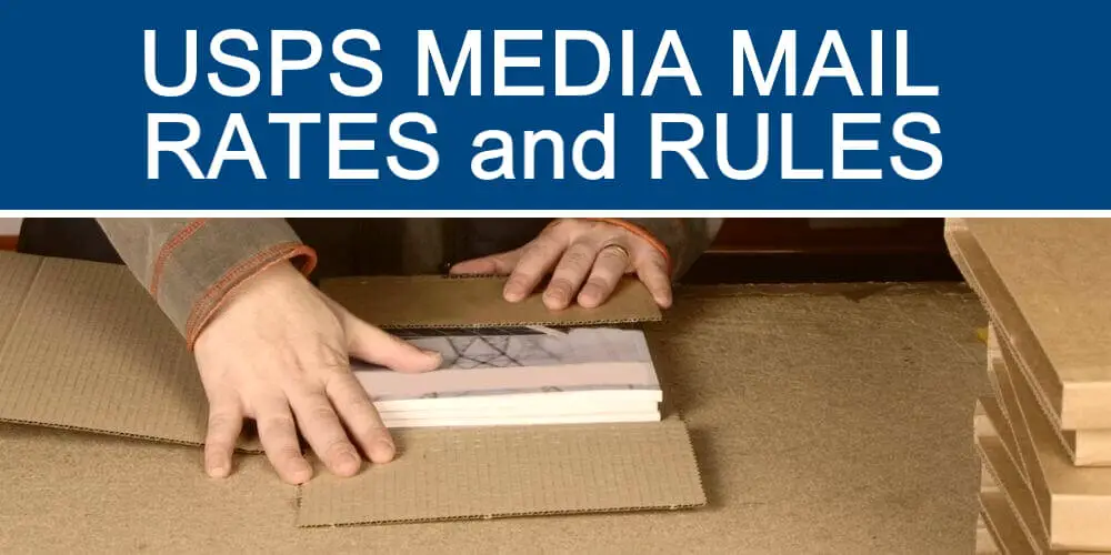 USPS Media Mail Rates And Rules