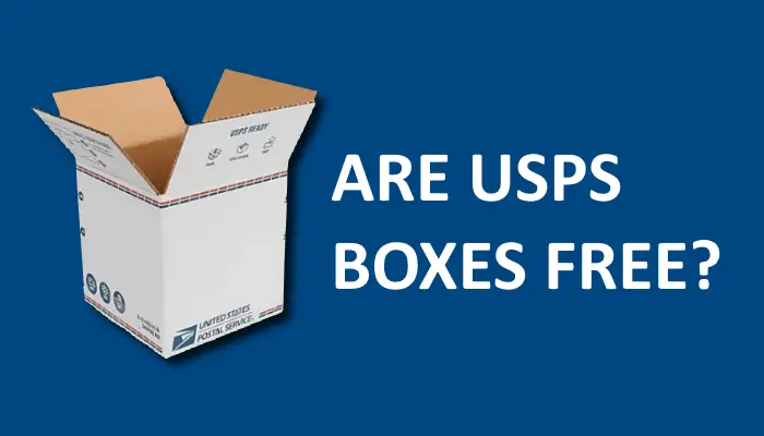 free usps boxes