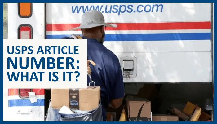 USPS article number - what is it?